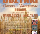 Dożynki Gminno-Parafialne w Bukowej