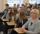 Grupa HED1 z Hedwiżyna na pokazie robotyki zespołu"Spice Gears"