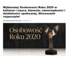 Przedstawiciele Gminy Biłgoraj nominowani do tytułu "Osobowość Roku 2020"