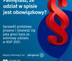 Czy pamiętasz, że udział w spisie powszechnym jest obowiązkowy?