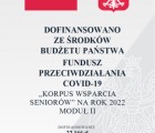 Informacja o Programie "Korpus Wsparcia Seniorów" na rok 2022