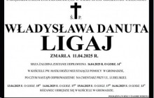 Informacje dotyczące pogrzebu Ś.P. Władysławy Danuty Ligaj